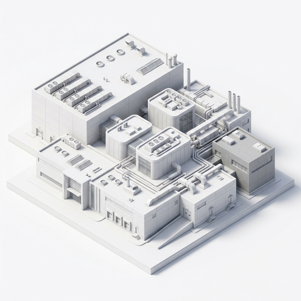 Pharmaceutical miniature 3D architectural model
